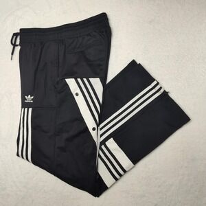 Adidas x Danielle Cathari Pants Womens 14 Black Deconstructed Baggy Wide GD2413